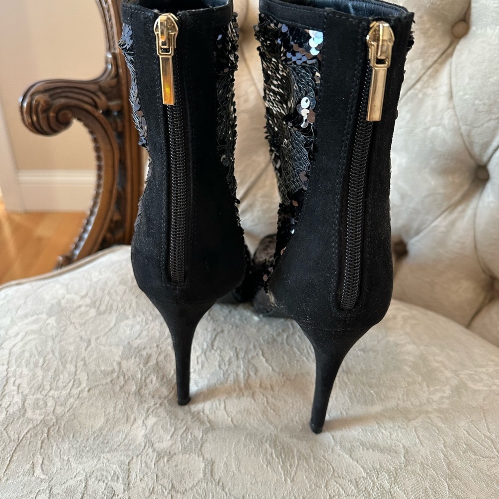 Sequin Booties - image 4